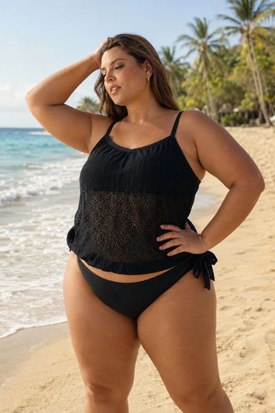 Picture of CURVY GIRLTANKINI FAST DRYING - CHLORINE AND SUN RESISTANT